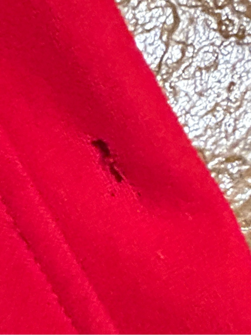 Pendleton Red Wool Blend Blazer Women M Made in USA Button Front Career Classic - Picture 5 of 6
